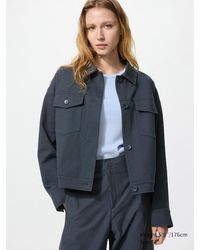 Uniqlo - Jersey Relaxed Jacket - Lyst
