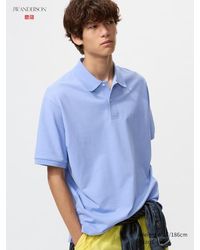 Uniqlo - Dry Piqué Polo Shirt - Lyst