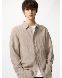 Uniqlo - 100% Premium Linen Shirt - Lyst