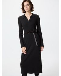 Uniqlo - Knit Polo Dress (Long Sleeve) - Lyst