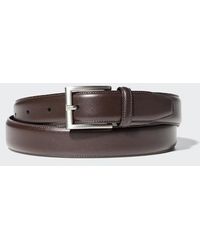 Uniqlo - Italian Leather Stitched Belt - Lyst