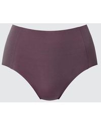 Uniqlo - Airism Braga Sin Costuras Cintura Alta - Lyst