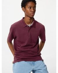 Uniqlo - Airism Cotton Piqué Polo Shirt - Lyst