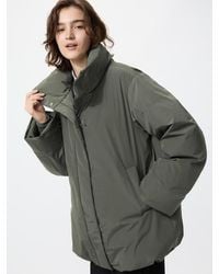 Uniqlo - Non-Quilted Down Short Coat - Lyst