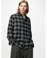 Uniqlo - Flanellen Overhemd (Geruit) - Lyst