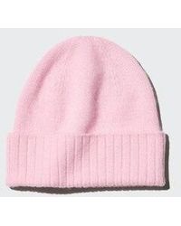 Uniqlo - 100% Cashmere Knit Beanie - Lyst