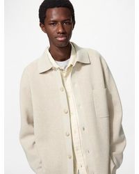 Uniqlo - Milano Ribbed Shirt Collar Cardigan - Lyst