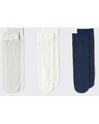 Uniqlo - Socks (Sheer, Glitter, 3 Pairs) - Lyst