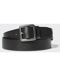 Uniqlo - Italian Leather Garrison Belt - Lyst