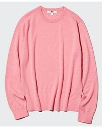 Uniqlo - 100% Merino Crew Neck Jumper - Lyst