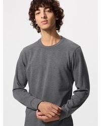 Uniqlo - Heattech Ultra Warm Crew Neck T-Shirt (Long Sleeve) - Lyst