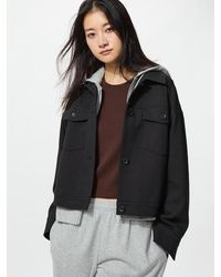 Uniqlo - Jersey Relaxed Jacket - Lyst