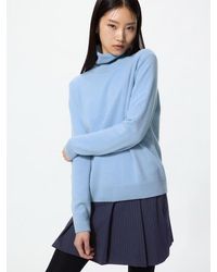 Uniqlo - 100% Cashmere Crew Neck Jumper - Lyst