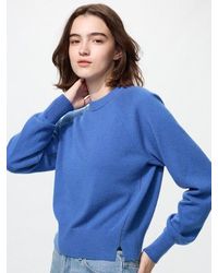 Uniqlo - 100% Cashmere Crew Neck Jumper - Lyst