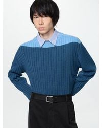 Uniqlo - 3D Knit Seamless Boat Neck Jumper - Lyst