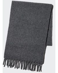 Uniqlo - Soufflé Yarn Chunky Stole - Lyst