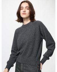 Uniqlo - 100% Cashmere Crew Neck Jumper - Lyst