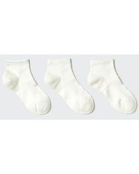Uniqlo - Short Socks (Pile Line, 3 Pairs) - Lyst