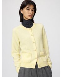 Uniqlo - Fluffy 100% Cashmere Relaxed Cardigan - Lyst