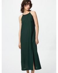 Uniqlo - Rayon Linen Camisole Long Dress - Lyst