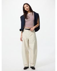 Uniqlo - Jersey Barrel Leg Trousers - Lyst