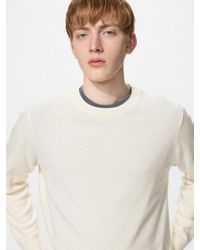 Uniqlo - 100% Cashmere Crew Neck Jumper - Lyst