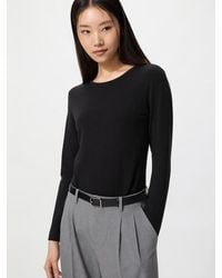 Uniqlo - Heattech Ultra Warm Crew Neck T-Shirt (Long Sleeve) - Lyst