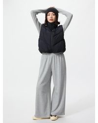 Uniqlo - Sweat Wide Trousers (Shorter) - Lyst