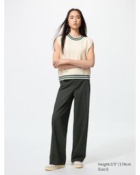 Uniqlo - Pantalón Smart Ancho (Largo) - Lyst
