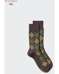 Uniqlo - Heattech Socks (Argyle) - Lyst