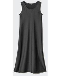 Uniqlo - Satin Dress (Sleeveless) - Lyst