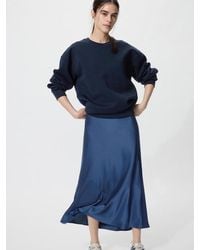 Uniqlo - Satin Skirt - Lyst