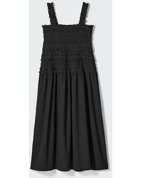 Uniqlo - Shirring Dress (Sleeveless) - Lyst