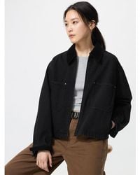 Uniqlo - Denim Jack (Rits) - Lyst