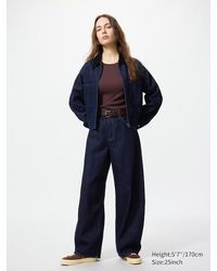 Uniqlo - Jeans Ampi - Lyst