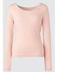 Uniqlo - Heattech Extra Warm Cashmere Blend Scoop Neck T-Shirt - Lyst