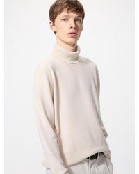 Uniqlo - 100% Cashmere Turtleneck Jumper - Lyst