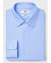 Uniqlo - Super Non Iron Slim Fit Jersey Shirt (Regular Collar) - Lyst