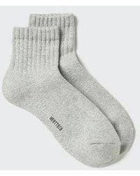Uniqlo - Heattech Half Socks (Pile) - Lyst