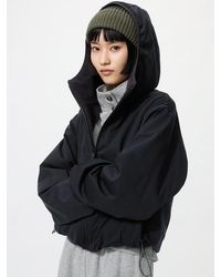 Uniqlo - Windproof Fleece Reversible Full-Zip Hoodie - Lyst