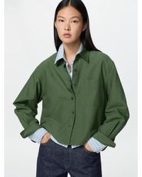 Uniqlo - Oxford Boxy Shirt - Lyst