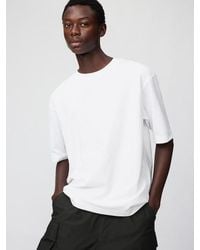 Uniqlo - Airism Cotton Oversized Crew Neck T-Shirt - Lyst