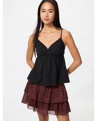 Uniqlo - Volume Mini Skirt (Shirring, Frill) - Lyst