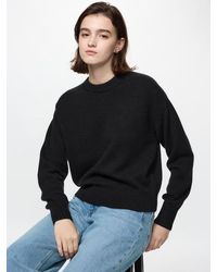 Uniqlo - 100% Cashmere Crew Neck Jumper - Lyst