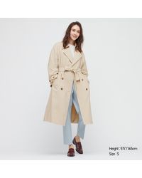 Uniqlo Gabardina Oversized - Neutro