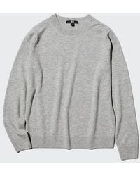 Uniqlo - 100% Cashmere Crew Neck Jumper - Lyst