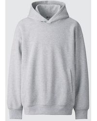 Uniqlo - Sweat Oversized Pullover Hoodie - Lyst