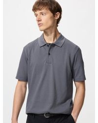 Uniqlo - Airism Cotton Piqué Polo Shirt - Lyst
