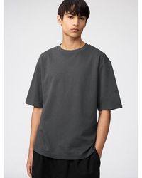 Uniqlo - Airism Cotton Oversized Crew Neck T-Shirt - Lyst