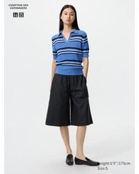 Uniqlo - Linen Blend Culottes - Lyst